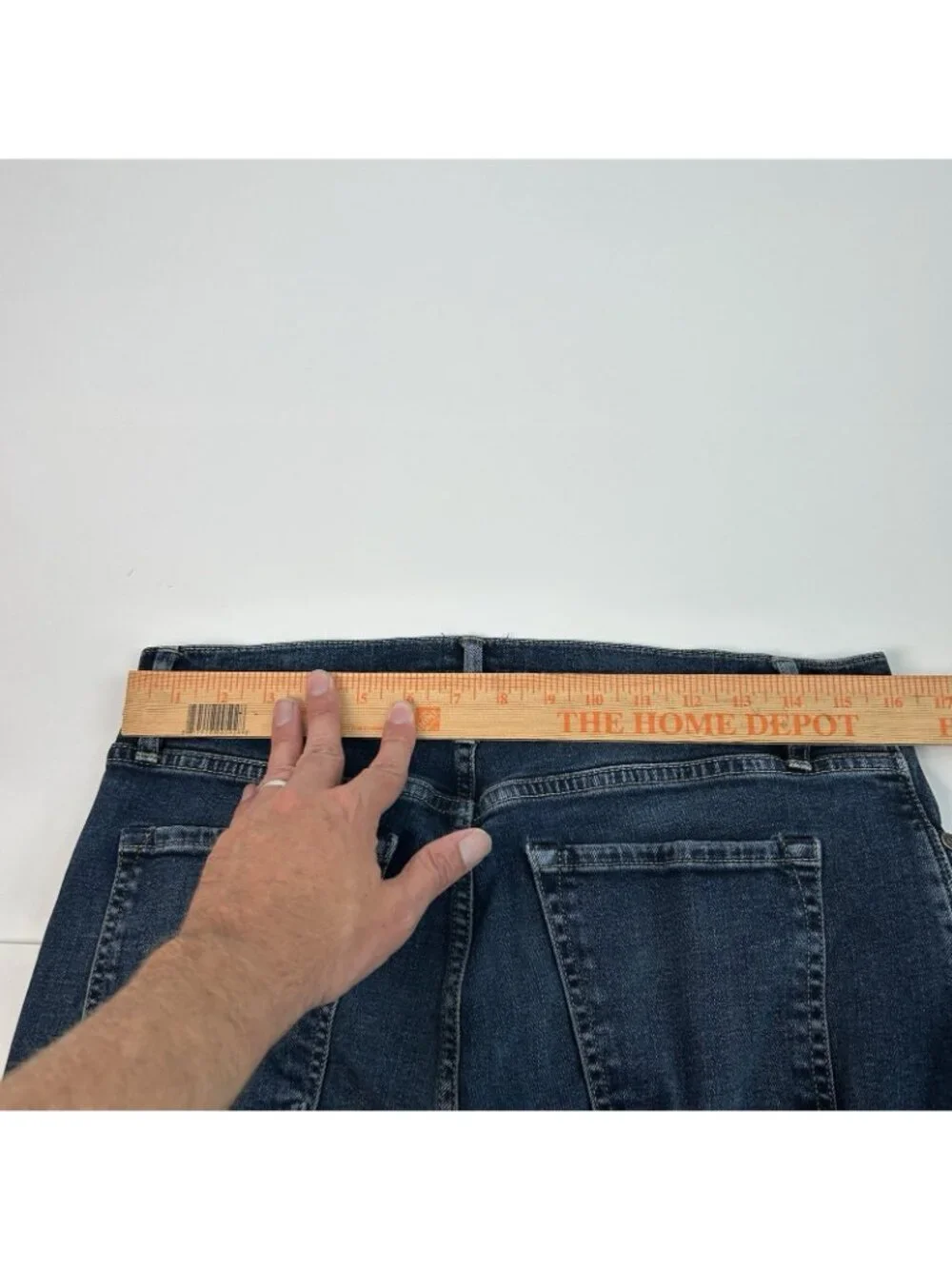 Flint And Tinder Men's 33x30 Slim Fit Blue Straight Leg Medium Wash Denim Jeans